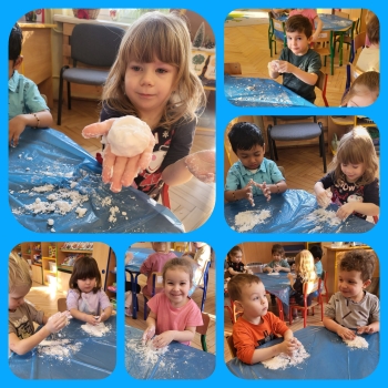 Ciepłe śniegowe kule